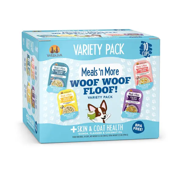 Weruva Meals 'N More Woof Woof Floof! Variety Pack Wet Dog Food 1