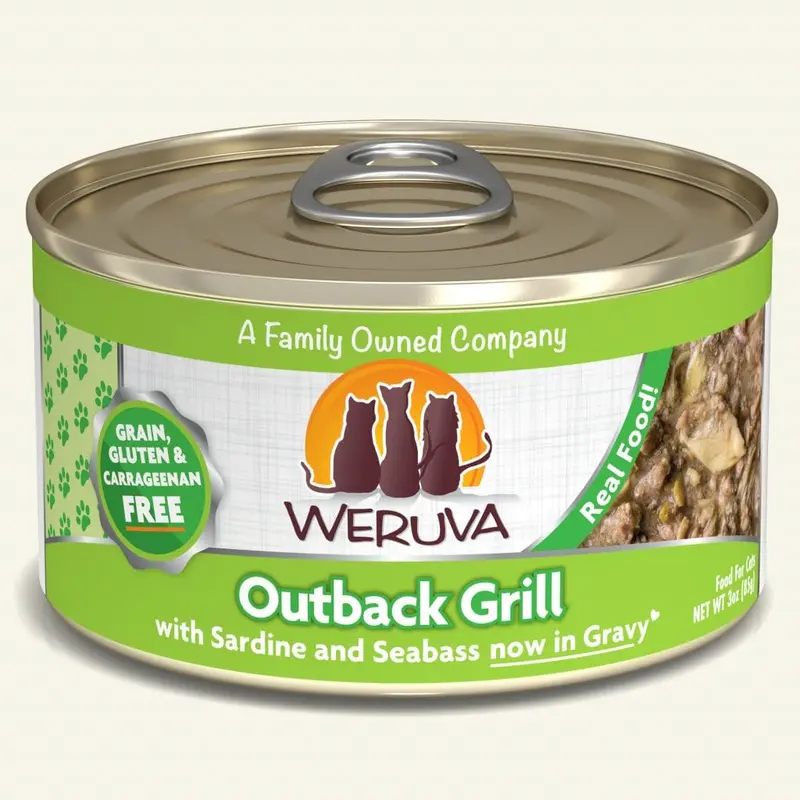 Weruva Outback Grill With Sardine And Seabass In Gravy Cat Food 1