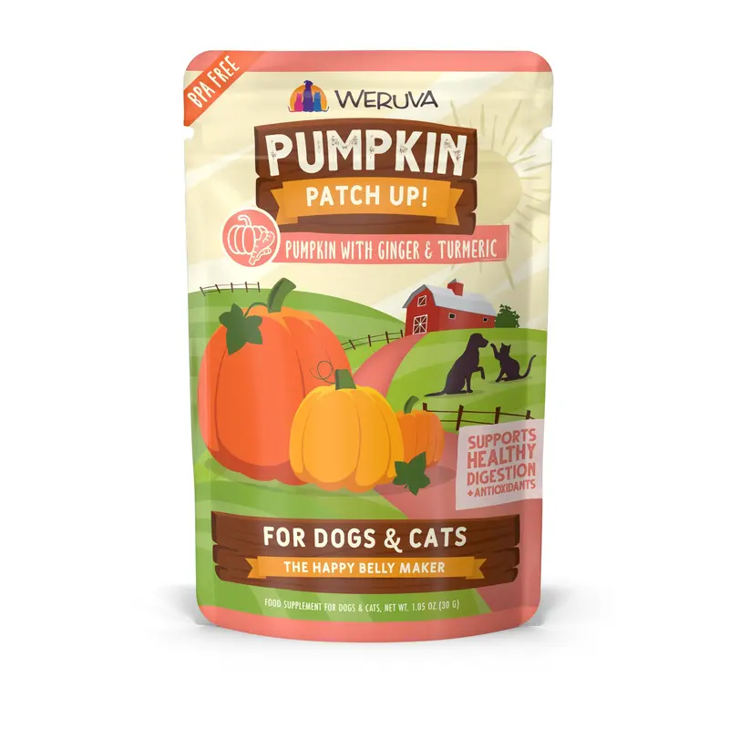 Weruva Pumpkin Patch Up!, Pumpkin With Ginger & Turmeric For Dogs & Cats 1