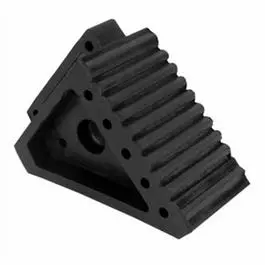 Wheel Chock, Solid Rubber 1