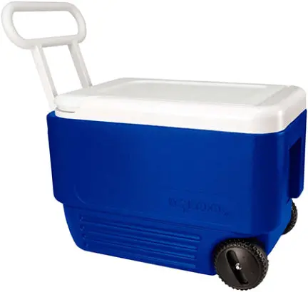 Wheelie Cool 38 Qt Blue /Wt 1