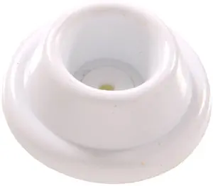 White Wall Door Stop 1