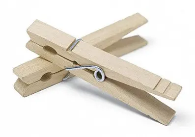 Whitmor Wooden Clothespins 1