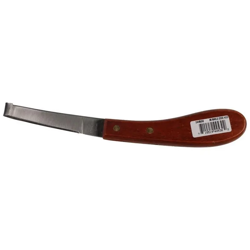Wide Single Blade Hoof Knife - Right Handed 1