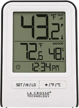 Wireless Thermometer Wt 1
