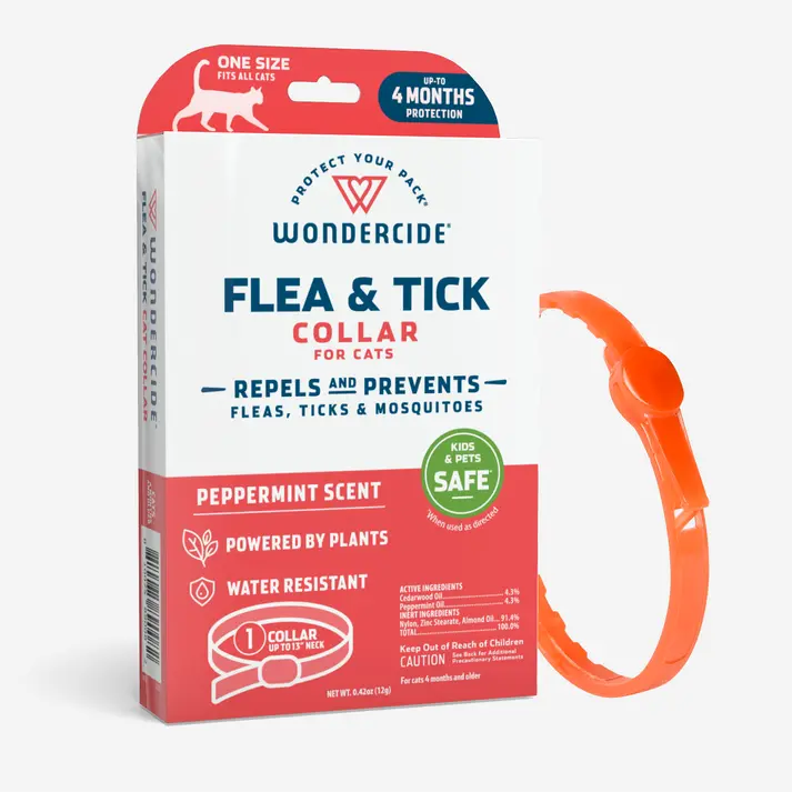 Wondercide Flea & Tick Collar For Dogs + Cats With Natural Essential Oils 2