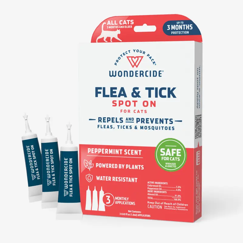 Wondercide Flea & Tick Spot On For Dogs + Cats With Natural Essential Oils 1