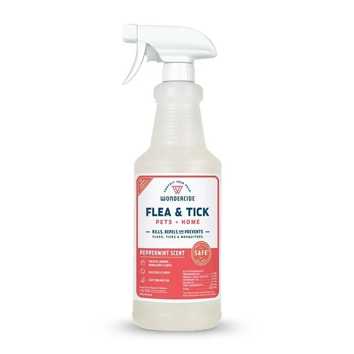 Wondercide Peppermint Flea & Tick Spray For Pets + Home 1