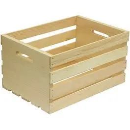 Wood Storage Crate, Large 1