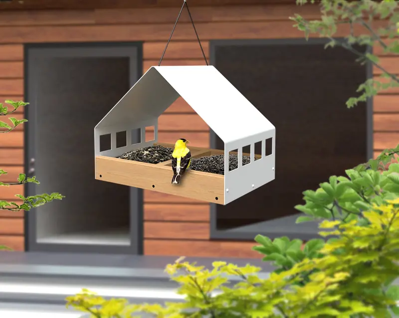 Woodlink Nordic Habitat Fly Thru Feeder 1