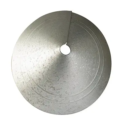 Woodlink Rustic Farmhouse Squirrel-Resistant Galvanized Baffle 1