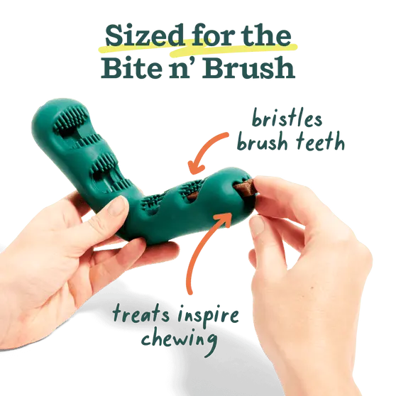 Woof Bite N' Brush Refills Dog Toy 2