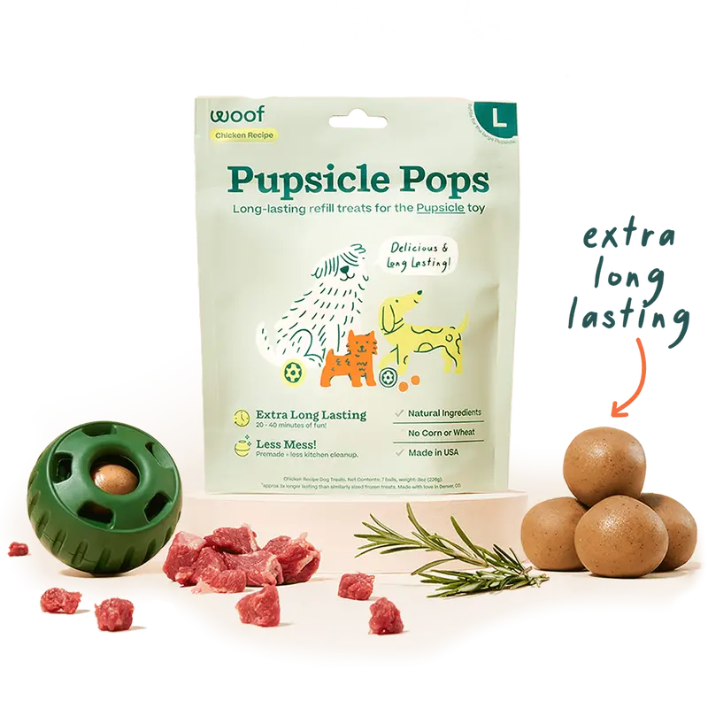 Woof Pupsicle Pops Dog Treats 1