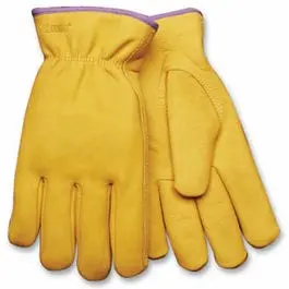Work Gloves, Cowhide,  Thermal Lined, Women's Medium 1