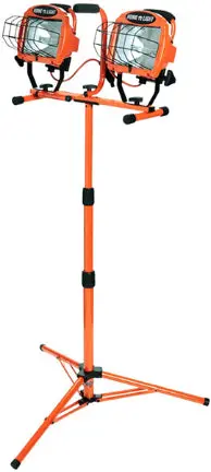 Worklight 1000W Telescoping Twin Head Or 1