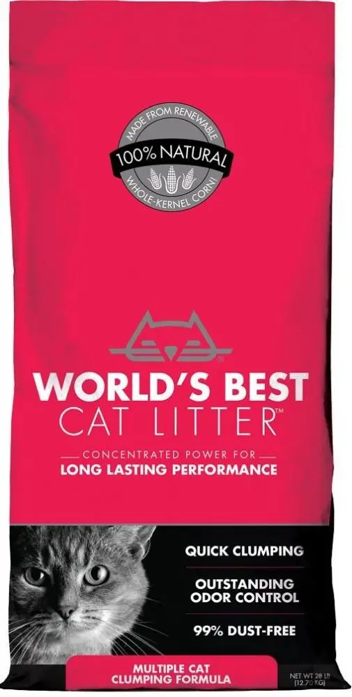 World's Best Multiple Cat Clumping Formula Cat Litter 1