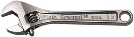 Wrench 6In Adj Chrome 1