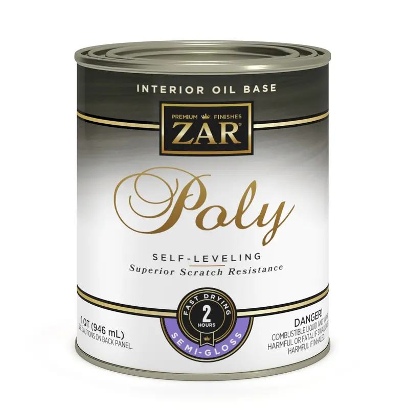 Zar® Interior Oil Base Poly 1 Quart 1