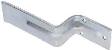 Zinc Plated Bar Hlder-Open 1