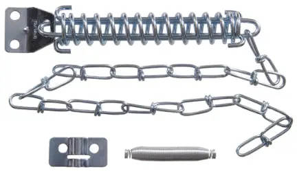 Zinc Plated Chain Door Stop 1