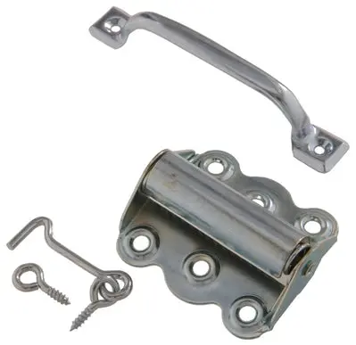 Zinc Plated Scrn Dr Hdweset 1