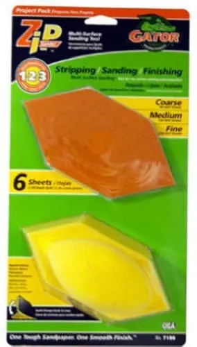 Zip® Sander & Refills Assorted Grit 1