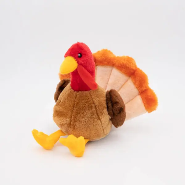 Zippypaws Tucker The Turkey Plush Dog Toy 1