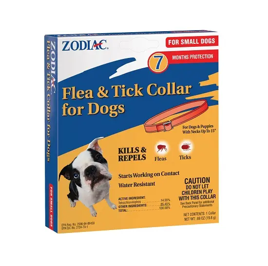 Zodiac® Flea & Tick Collar For Small And Large Dogs 1
