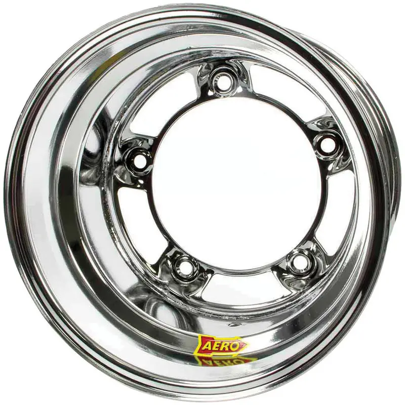 Aero Race Chrome Alloy Wheels – 15X10 Inch, 5-Inch Width, 5-Lug Fitment (Model 51-200550-Rf) 1