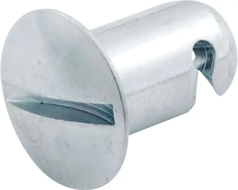 Allstar Performance Oval Head Fasteners – 7/16" X .550", Steel, 50-Pack 1