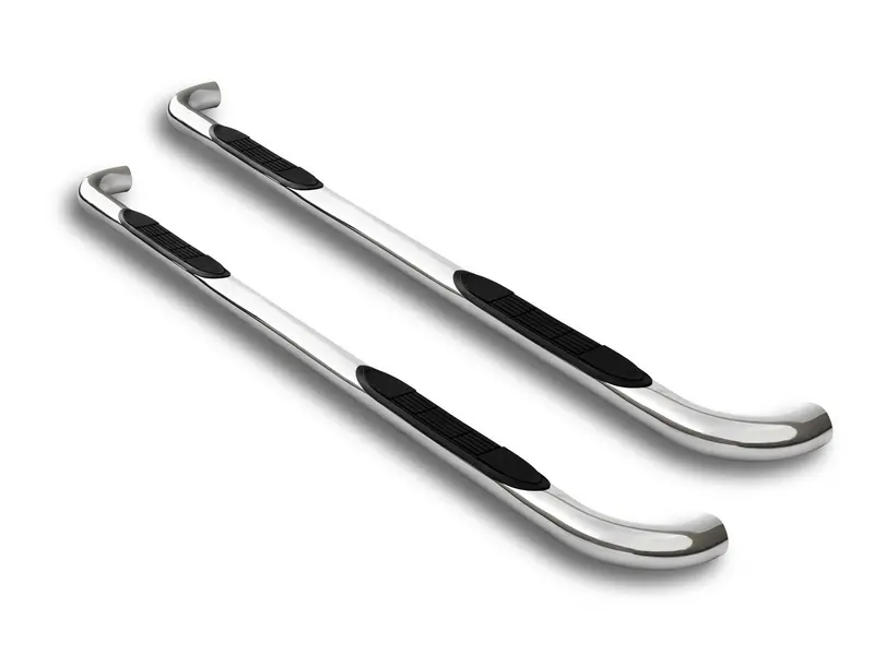Armordillo Oval Polished Side Steps For 1999–2016 Ford Super Duty F-550 Supercrew 1