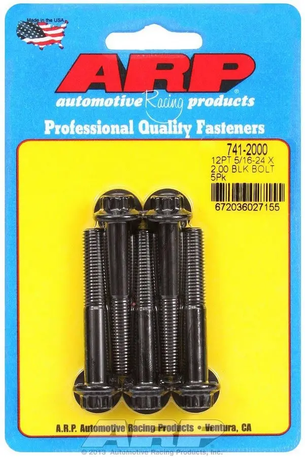 Arp 12-Point Bolt Kit – High-Strength Fasteners (5/16"-24 X 2") For Critical Engine Applications 1