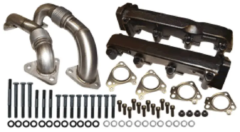 Ats Diesel Performance 204-900-4248 Ats Pulse Flow Exhaust Manifold Kit Fits 2001-2004 6.6L Duramax 1