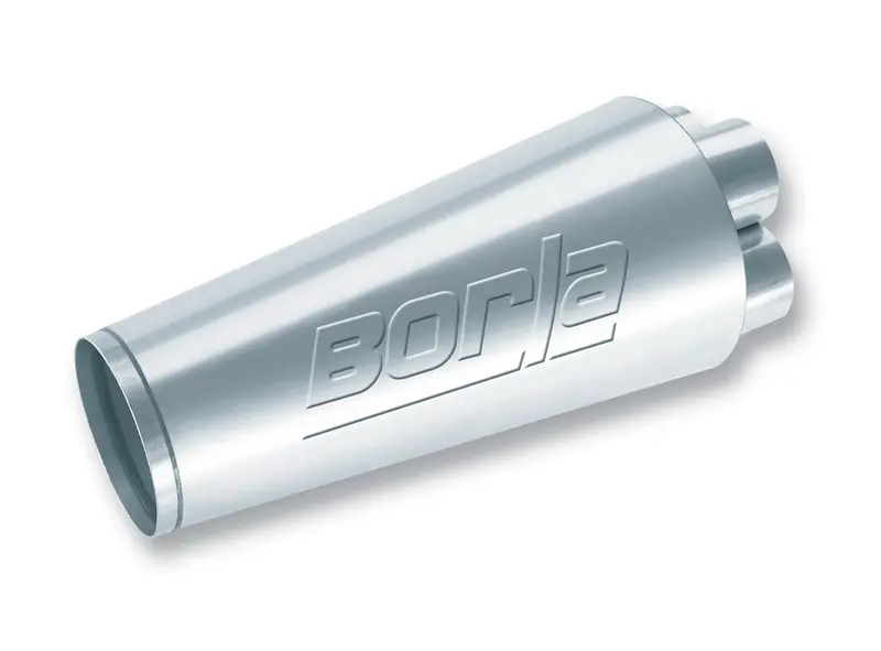 Borla Xr-1 Shorty Muffler – Multicore Collector Design For Aggressive Exhaust Tone 1