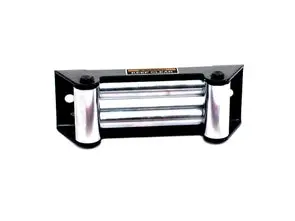 Bulldog Winch 20055T Textured Black Atv Roller Fairlead – 122.5Mm Mount 1
