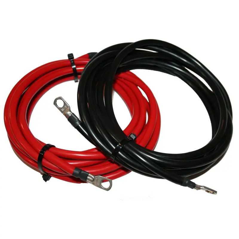 Bulldog Winch 20304 12-Foot 6-Gauge Battery Cable Extension For Utvs And Off-Road Vehicles 1