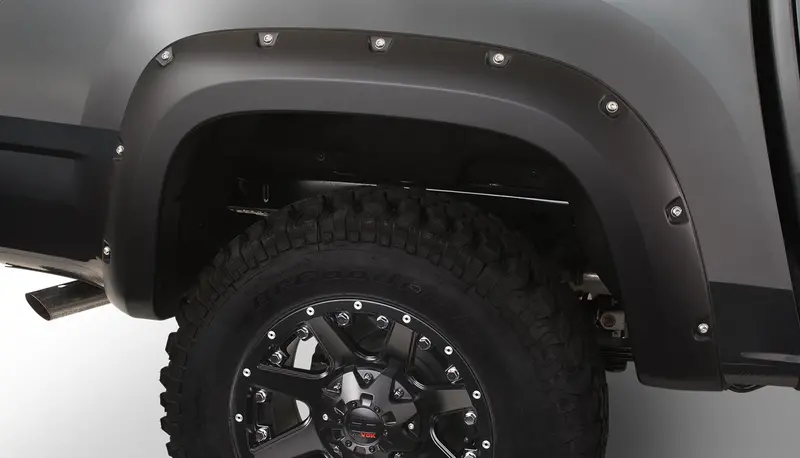 Bushwacker 40140-02 Pocket-Style Fender Flares – Bolt-On, Oe-Style Design For Aggressive Look 1