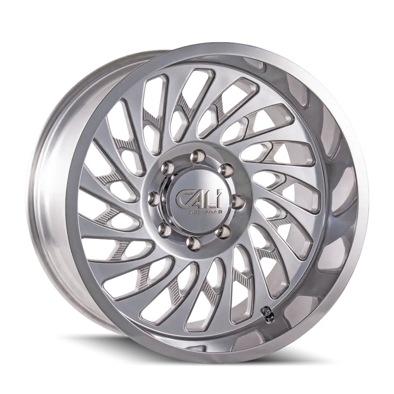 Cali Off-Road 9108-2285P Switchback Wheel – 20X12, 5X139.7, Polished, -51Mm Offset 1