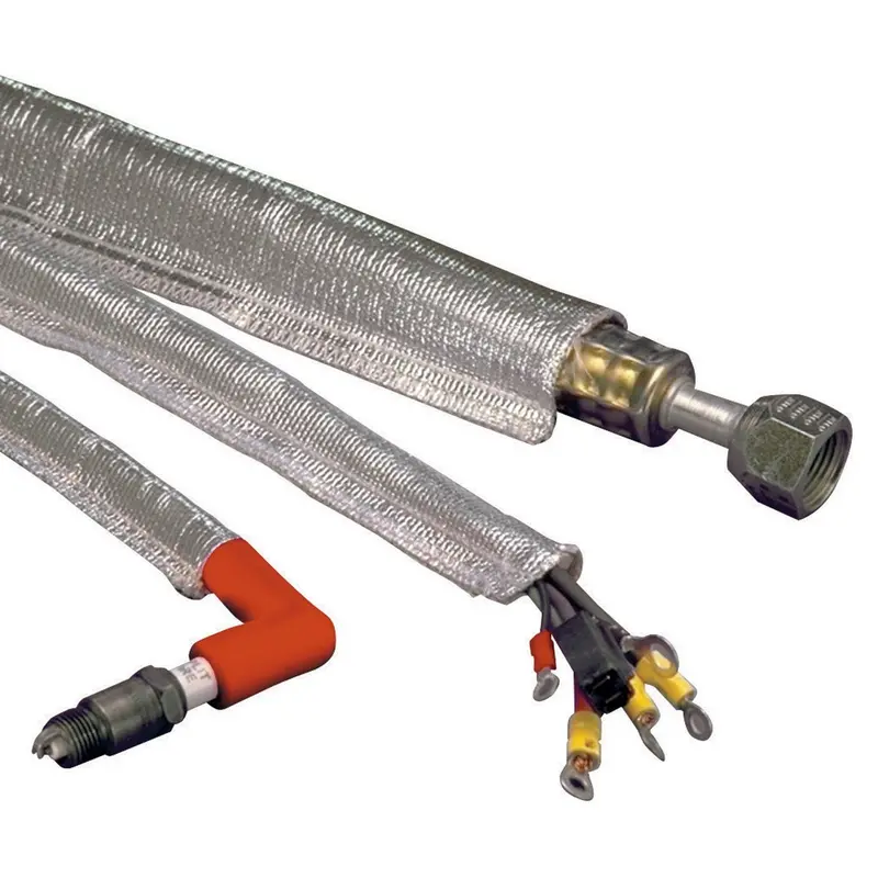 Design Engineering Heat Sheath™ Tubing – 1/2" Id, 50-Foot Spool For Exhaust And Engine Heat Protection 2