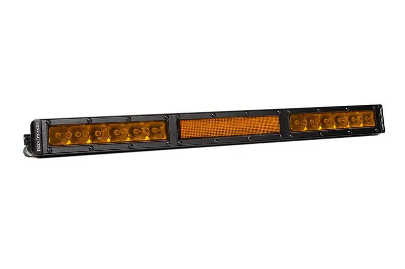 Diode Dynamics Dd5052 18-Inch Amber Led Light Bar – Single-Row Combo Beam, Stage Series 1