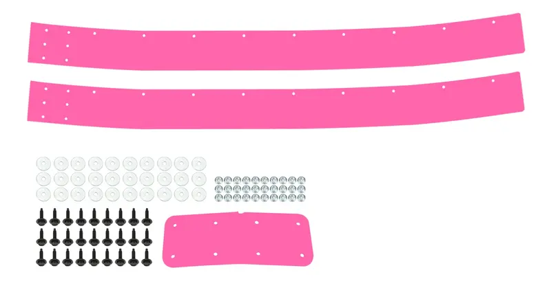 Dominator Race Products 345-Pk Camaro Ss Front Valance – Pink Accented Styling 1