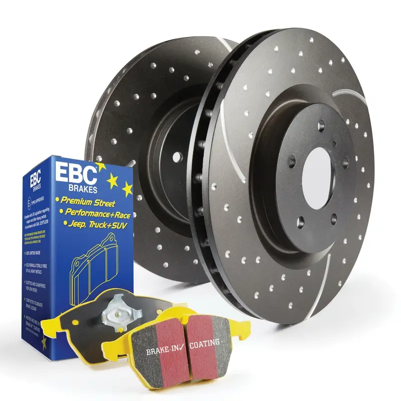 Ebc Brakes S5Kf1142 Yellowstuff Brake Pad & Gd Rotor Kit 1