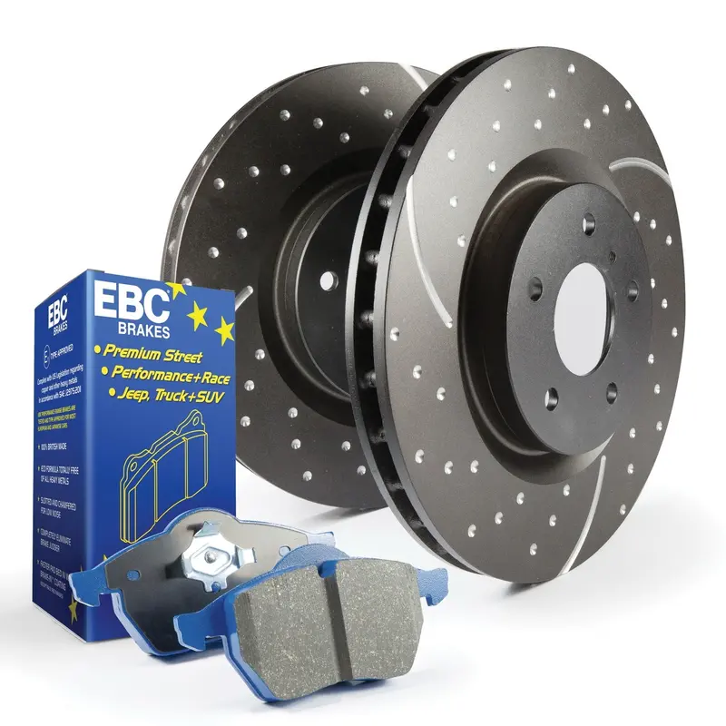Ebc Brakes S6Kf1072 Bluestuff Brake Pad And Gd Rotor Kit – Balanced Street Performance 1