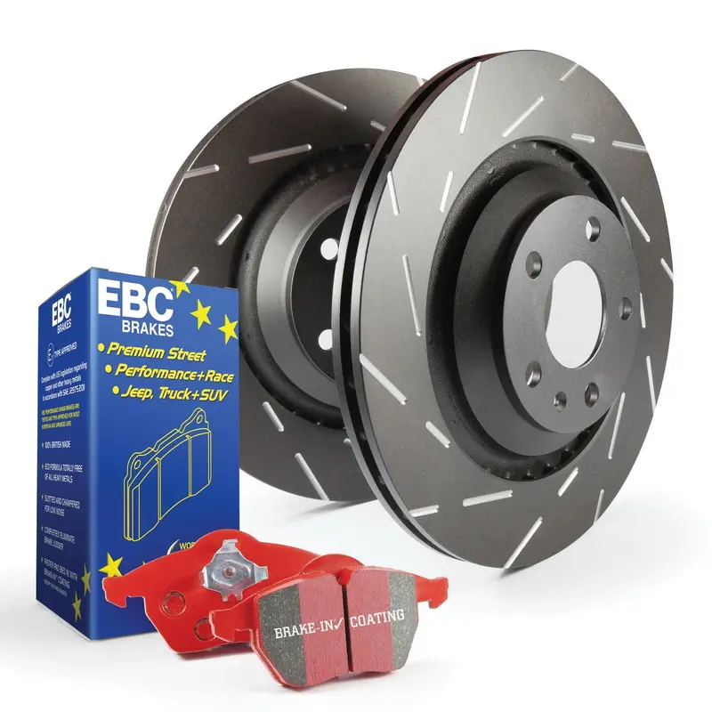 Ebc Redstuff S4 Brake Kit With Usr Rotors – High-Performance Street Package S4Kf1334 1