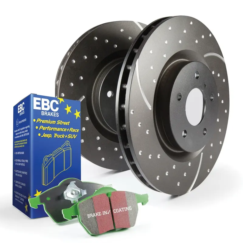 Ebc S10 Greenstuff 2000 & Gd Rotor Brake Kit – High-Friction Street Performance Package 2