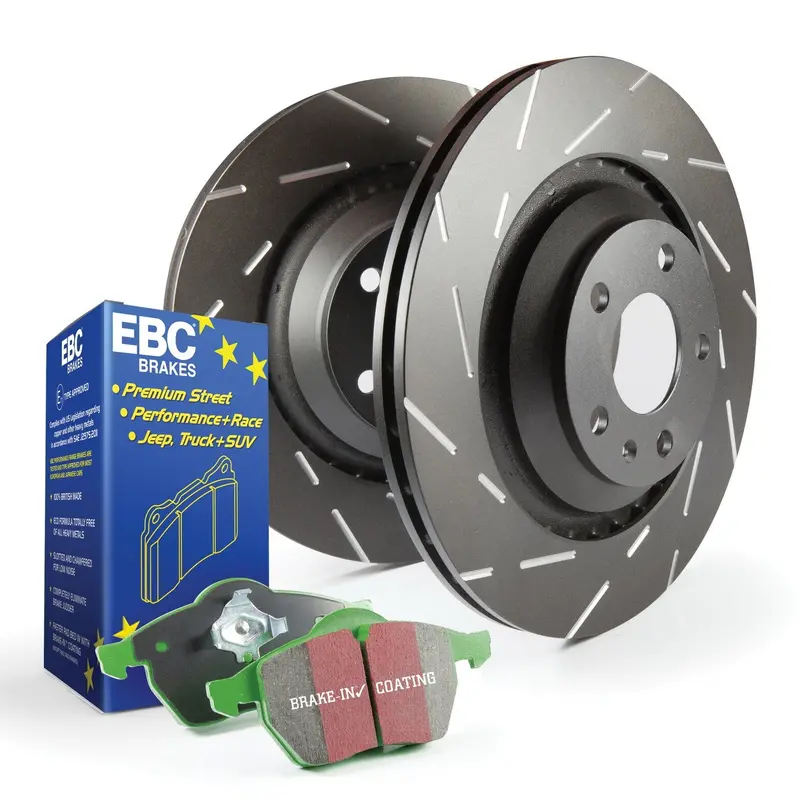 Ebc S2Kr1473 Greenstuff 2000 Brake Kit – Includes Usr Rotors 1