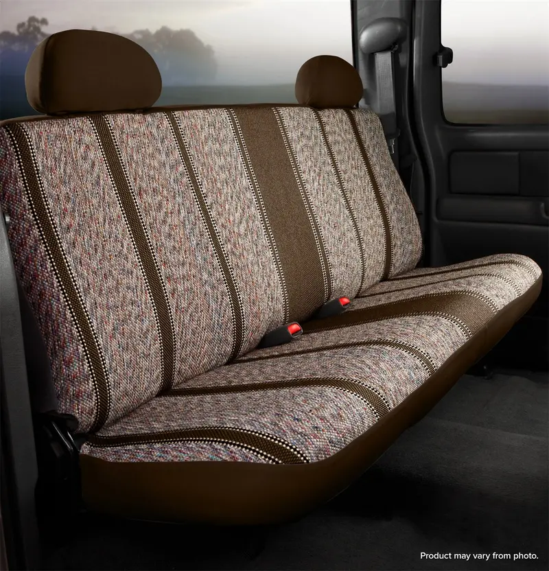 Fia Tr48-6 Brown Saddle Blanket Seat Covers – Custom-Fit Bench Seat Protection For Jeep Wrangler 1