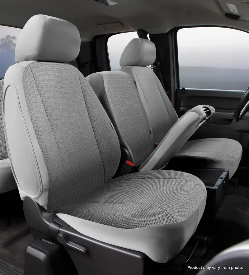 Fia Wrangler Black Solid Fabric Seat Covers – Durable Custom Fit 1