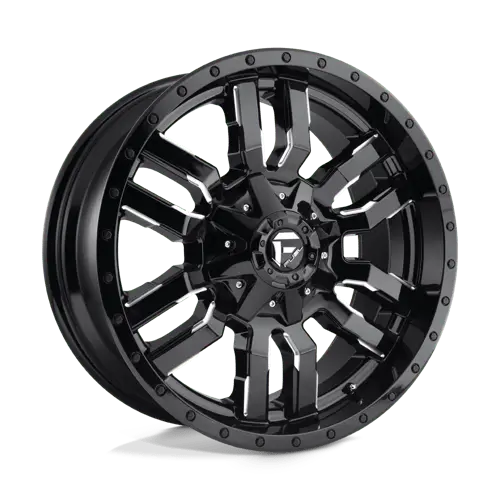 Fuel 1Pc D59522009856 D595 22X10 6X135/5.5 Gl-Blk-Mil 10Mm 1