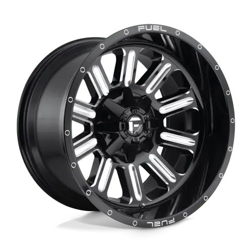 Fuel D620 Forged Wheel – 20X9 Inch, 8X170Mm Bolt Pattern, Gloss Black/Machined, Zero Offset 1